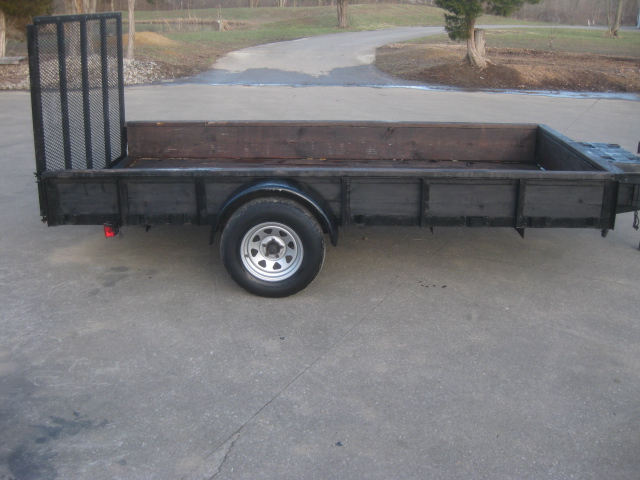 2018  American Traile 12ftx6 Trailer Solid Sides 